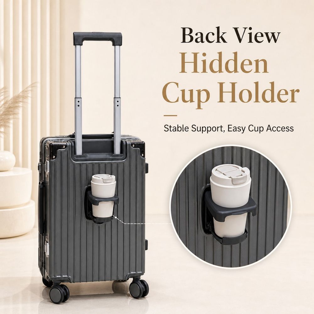 Carry On Suitcase Airline Appr - Aluminum Frame Carry On Luggage ulasan dan harga