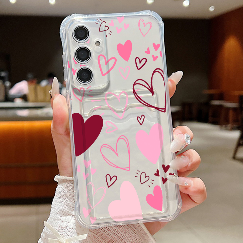 Love Heart Leaves Pattern Clea - Wallets ulasan dan harga
