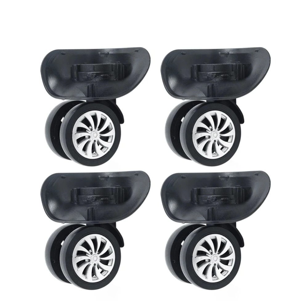 4Pcs Universal Luggage Suitcas - Silent Replacement Luggage Wheels ulasan dan harga