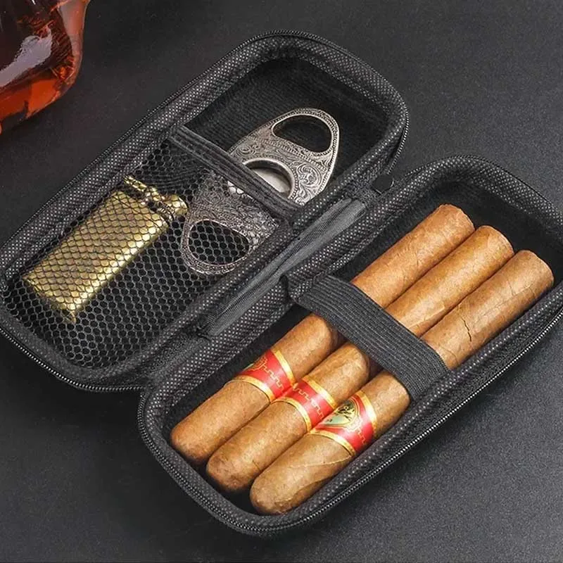 Portable Cigar Case EVA Light  - Travel Bags ulasan dan harga