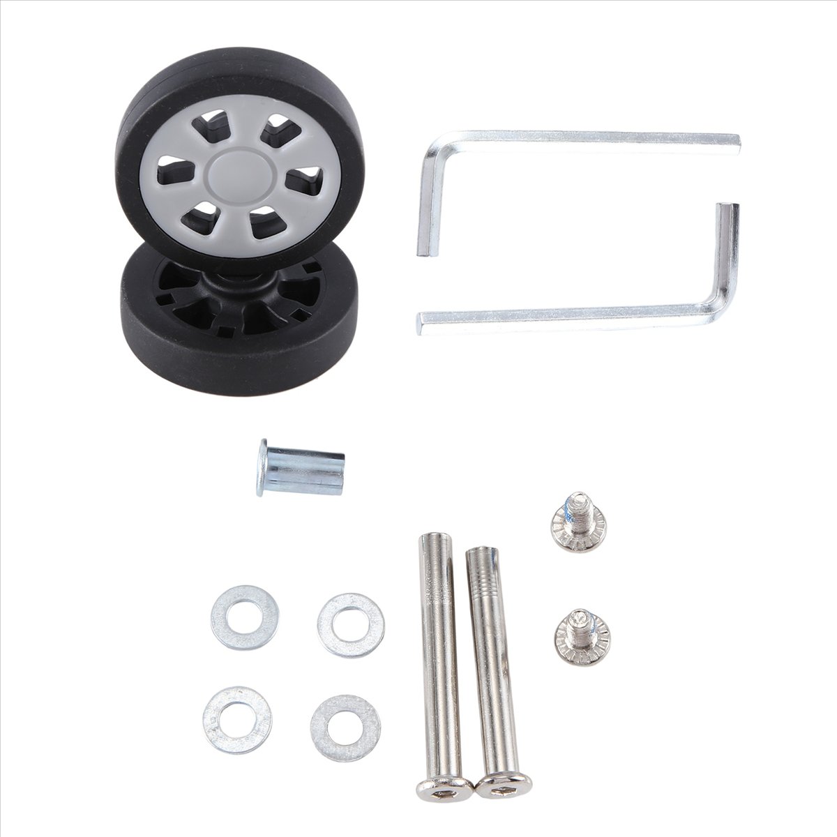 ABQR 55X12mm Luggage Wheels Re - Luggage ulasan dan harga