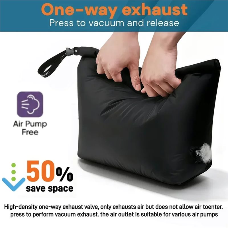 A25F-Reusables Clothes Organiz - Foldable Rolling Luggage Bag ulasan dan harga