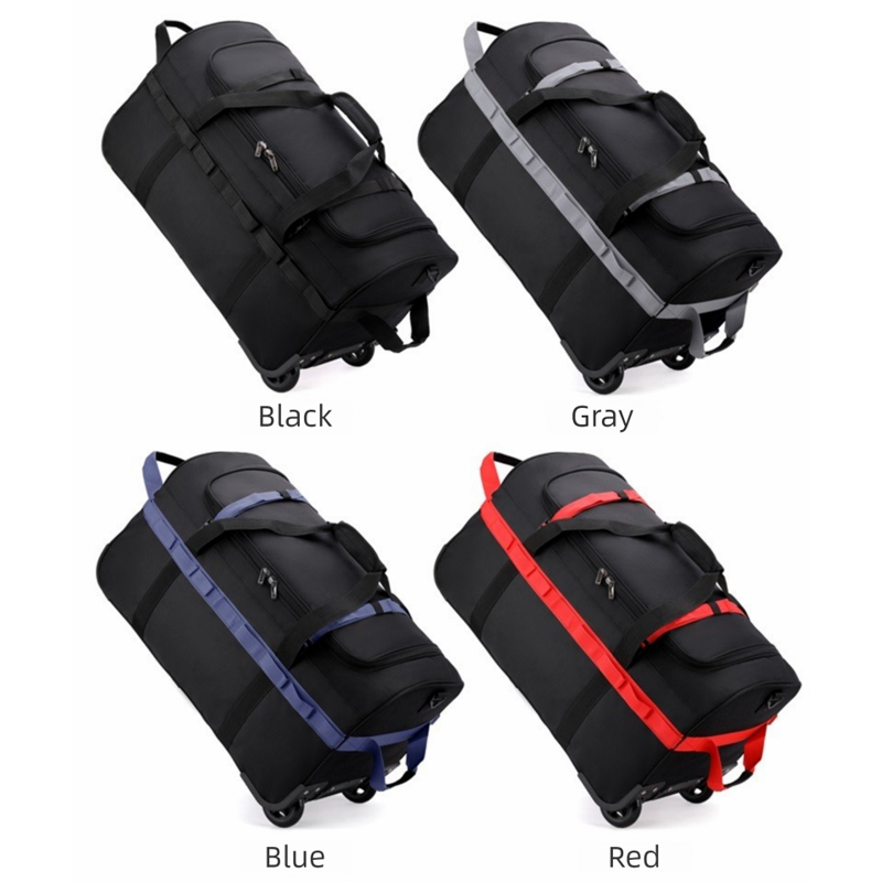 Heavy D uty Foldable Water Res - Foldable Rolling Luggage Bag ulasan dan harga