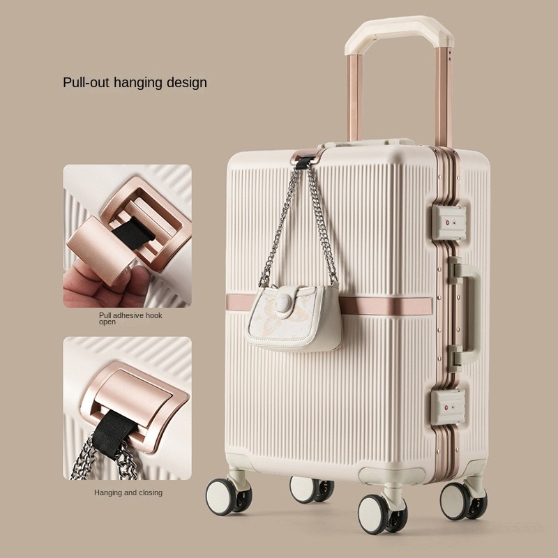 2026 New Luggage Carrier 20-in - Aluminum Frame Carry On Luggage ulasan dan harga