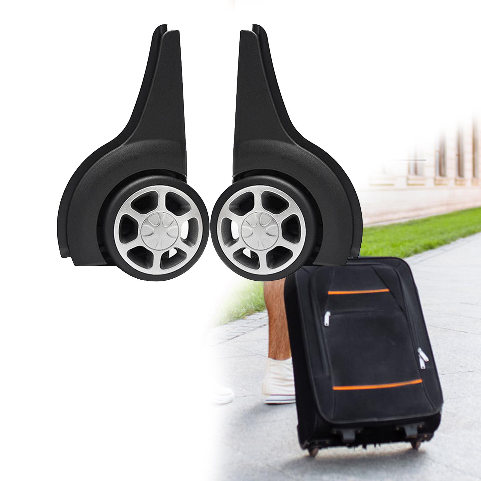 2x Replacement Luggage Wheels  - Silent Replacement Luggage Wheels ulasan dan harga