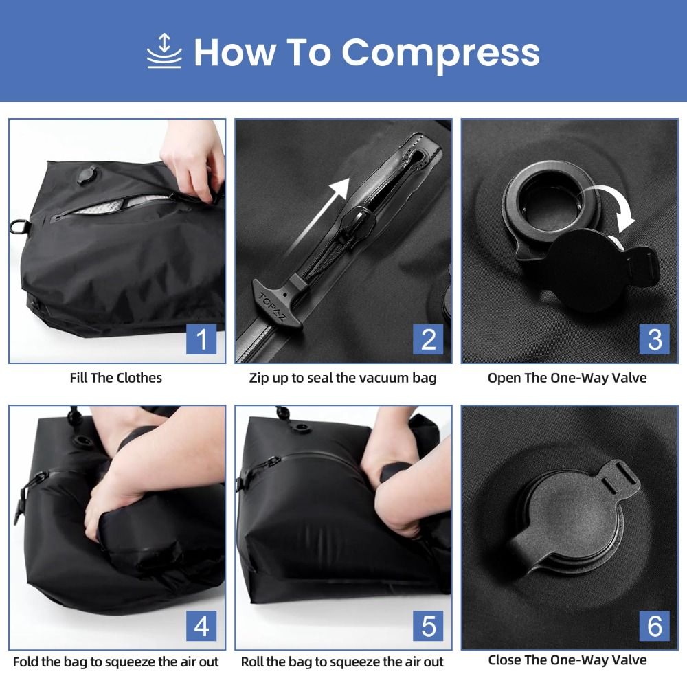 Reusable Vacuum Bags for Trave - Luggage ulasan dan harga