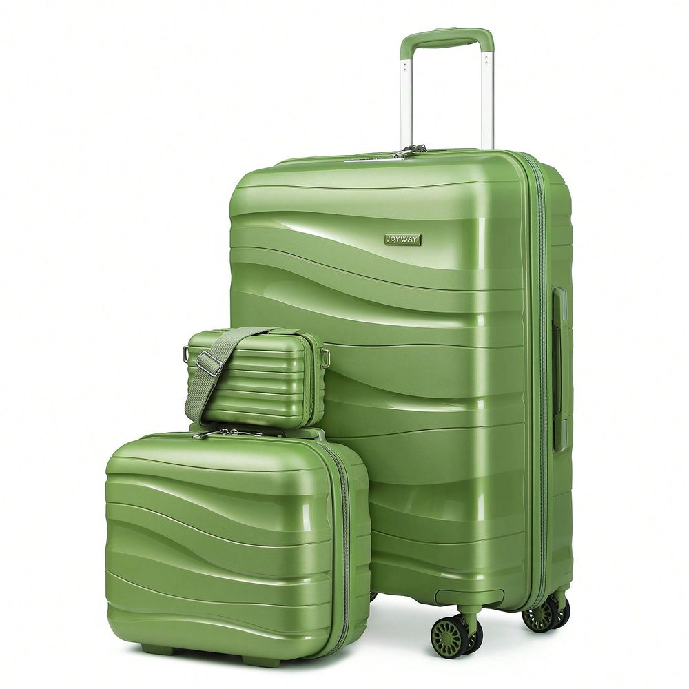3Piece Hardshell Luggage Set,  - Expandable Hard Shell Luggage Set ulasan dan harga