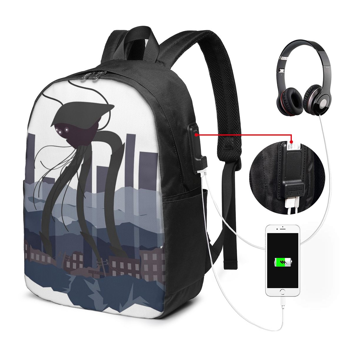 War Of The Worlds Martian Trip - Travel Bags ulasan dan harga