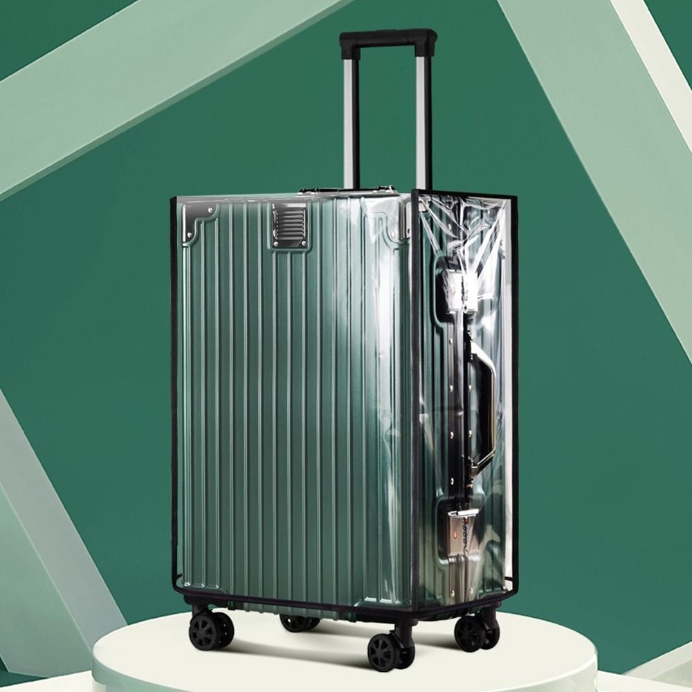 Durable Full Transparent Lugga - Waterproof Suitcase Cover Protector ulasan dan harga