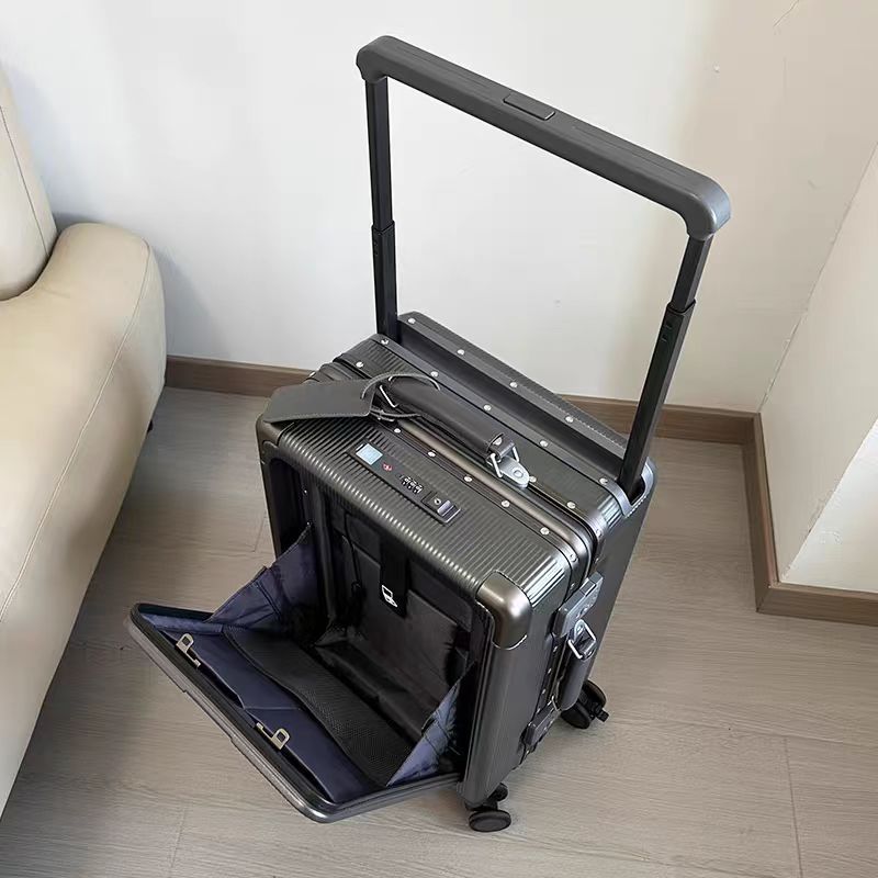 Large Capacity Allowed To Boar - Aluminum Frame Carry On Luggage ulasan dan harga