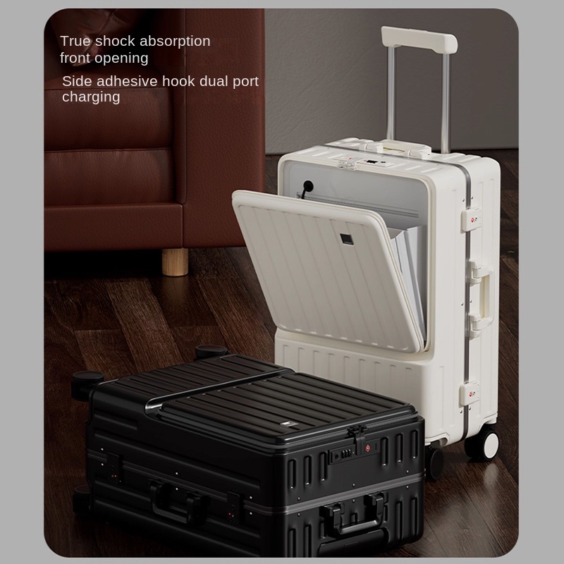Multi-functional 20” 24” 26” F - Aluminum Frame Carry On Luggage ulasan dan harga