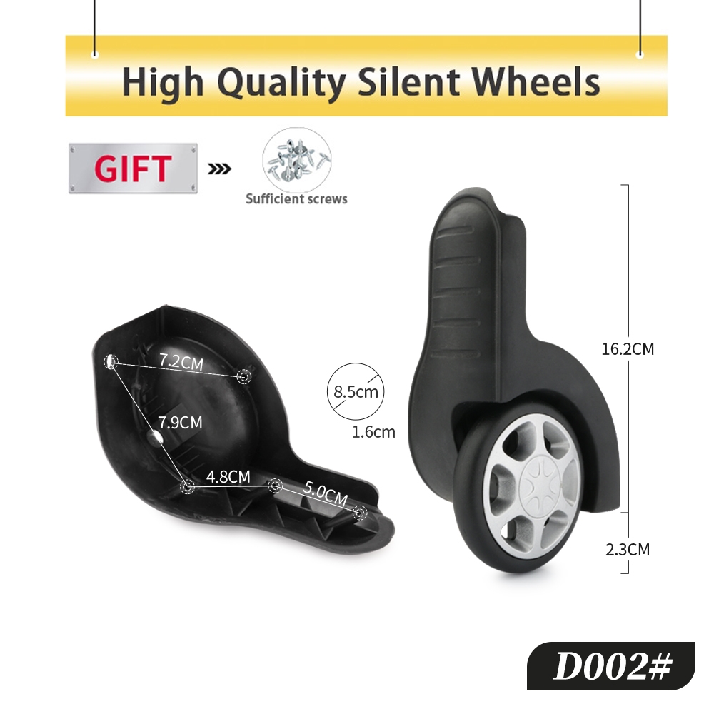 Luggage Fixed High Quality Cas - Silent Replacement Luggage Wheels ulasan dan harga