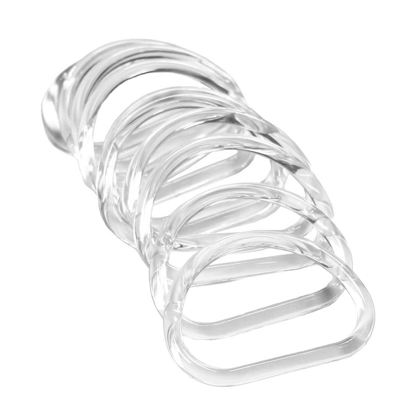 ABQR 10Pcs Transparent Bag Han - Handbags ulasan dan harga