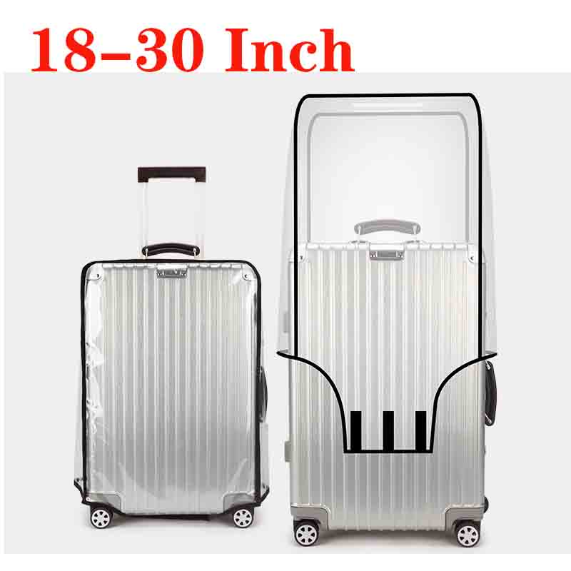 18-30 Inch Suitcase PVC Cover  - Waterproof Suitcase Cover Protector ulasan dan harga