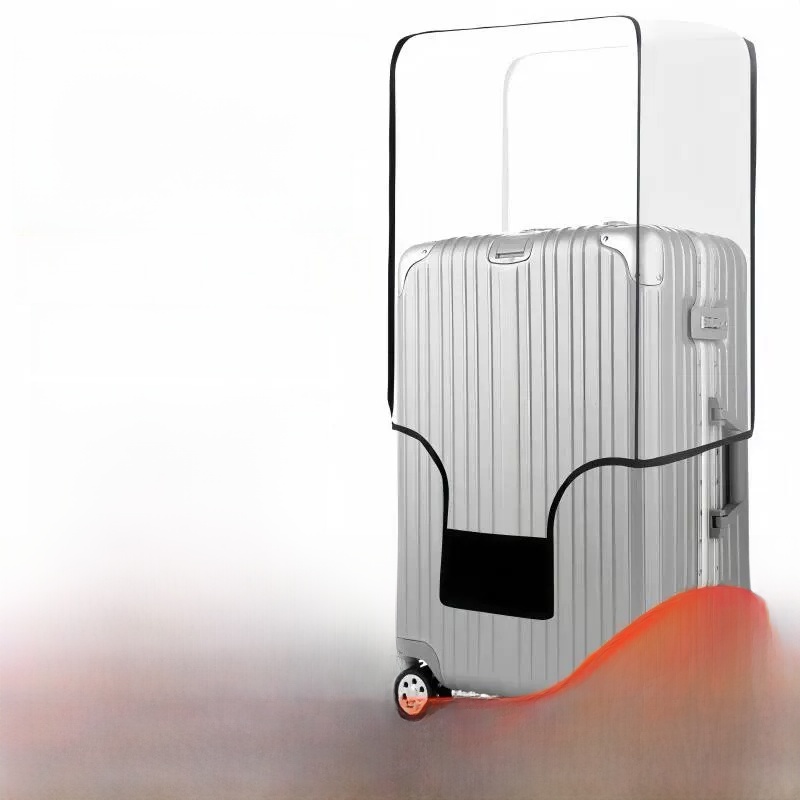 Thickened Waterproof Transpare - Luggage Protective Cover Transparent ulasan dan harga