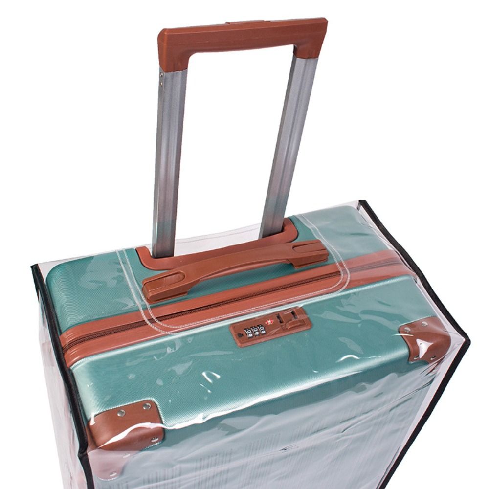 PVC Transparent Luggage Cover  - Waterproof Suitcase Cover Protector ulasan dan harga
