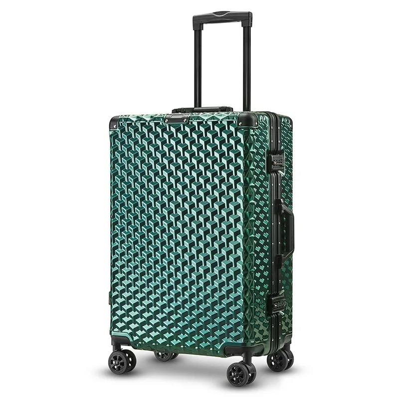New Travel suitcase,password b - Aluminum Frame Carry On Luggage ulasan dan harga
