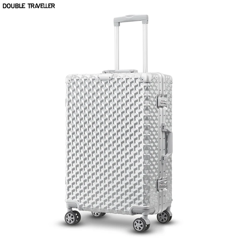 New Travel suitcase,password b - Aluminum Frame Carry On Luggage ulasan dan harga