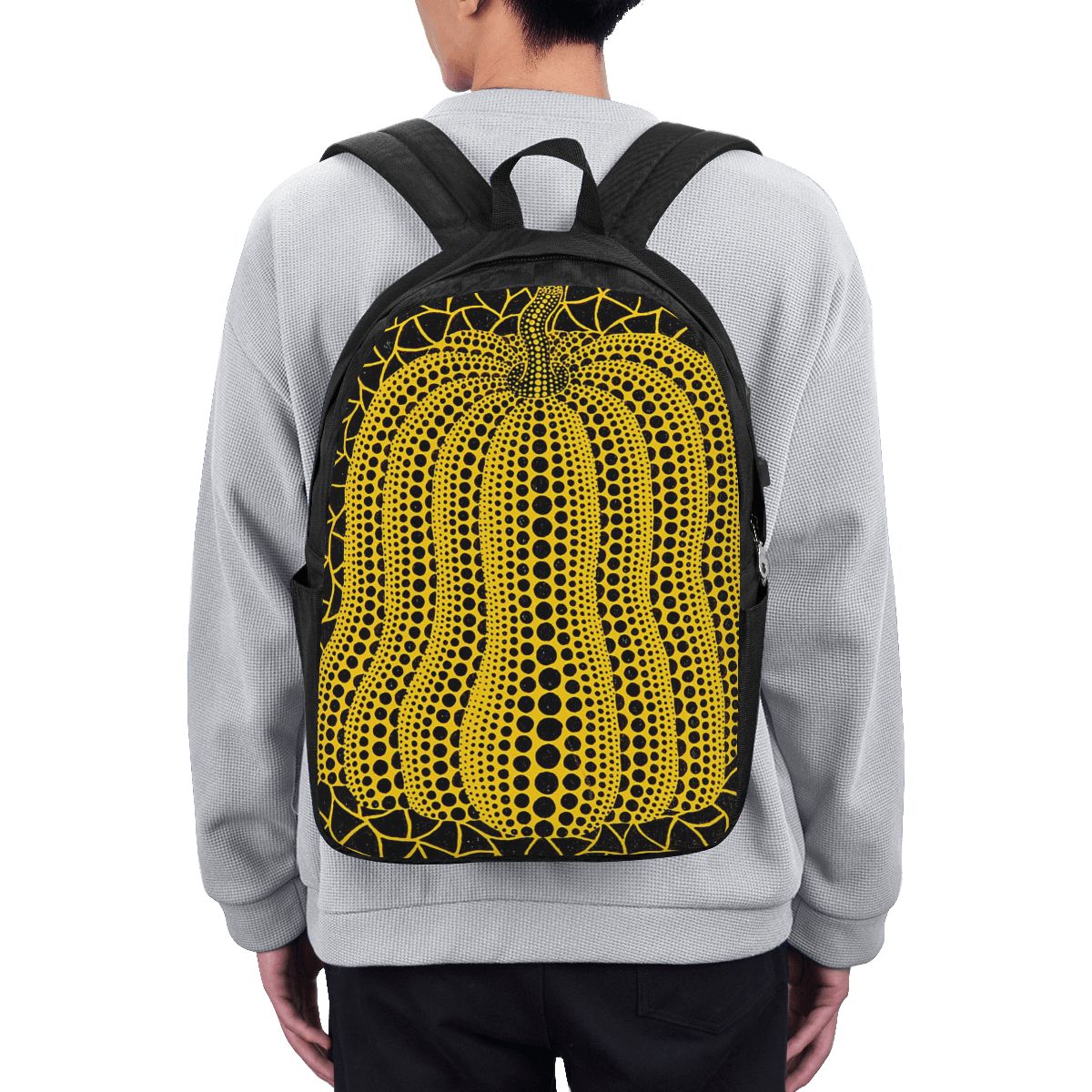 Yayoi Kusama Pumpkin Abstract  - Travel Bags ulasan dan harga
