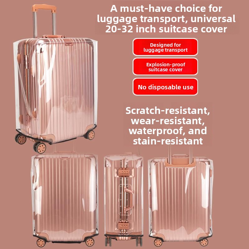 Thickened Protective Cover for - Luggage Protective Cover Transparent ulasan dan harga