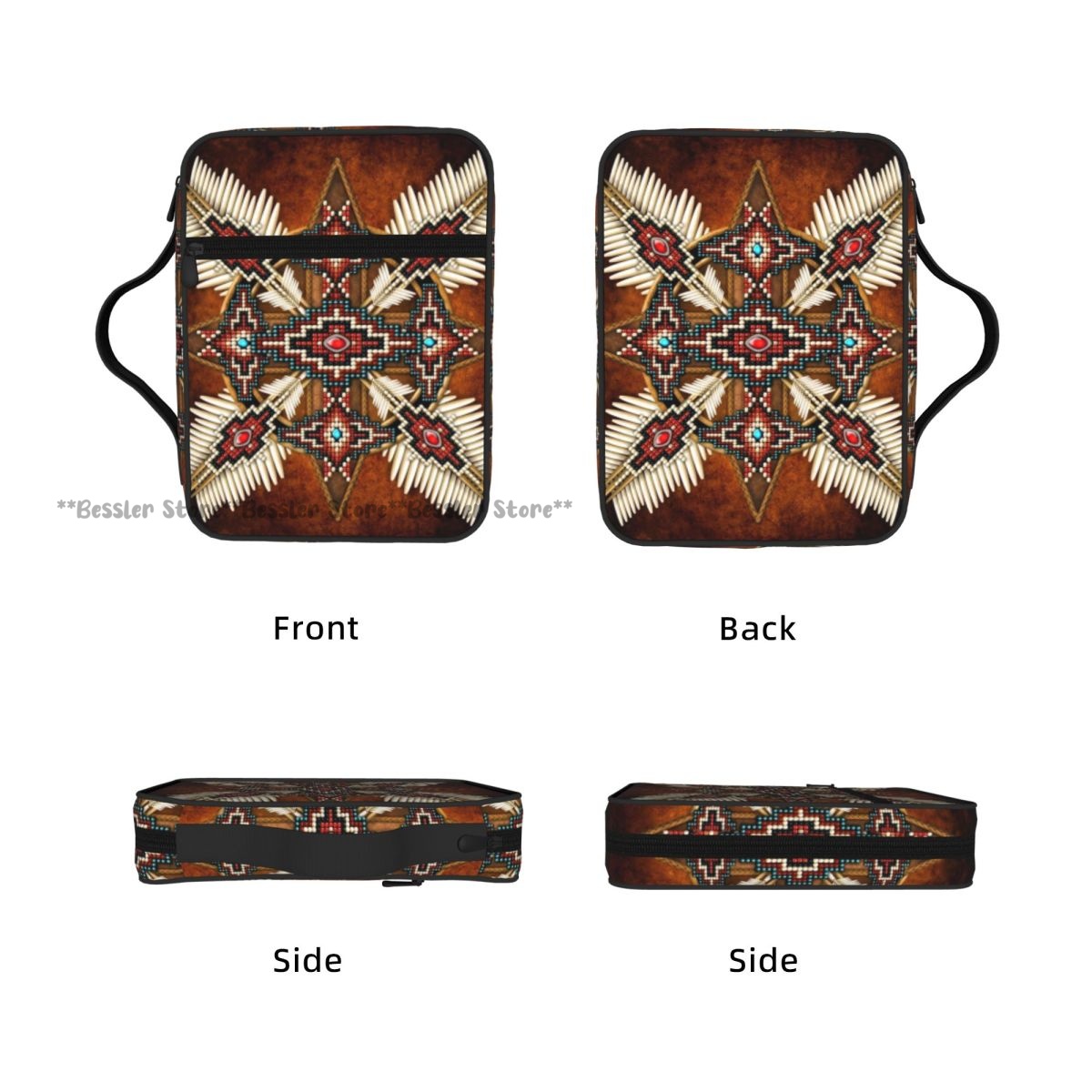 Native American Print Bible Ba - Handbags ulasan dan harga