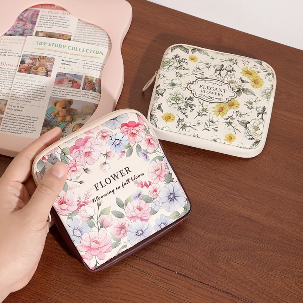 New PVC Sanitary Pads Bag Larg - Cosmetic Bags ulasan dan harga