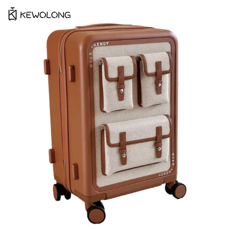 Vintage Canvas Spinner Suitcas - Spinner Wheel Rolling Suitcase 20 Inch ulasan dan harga