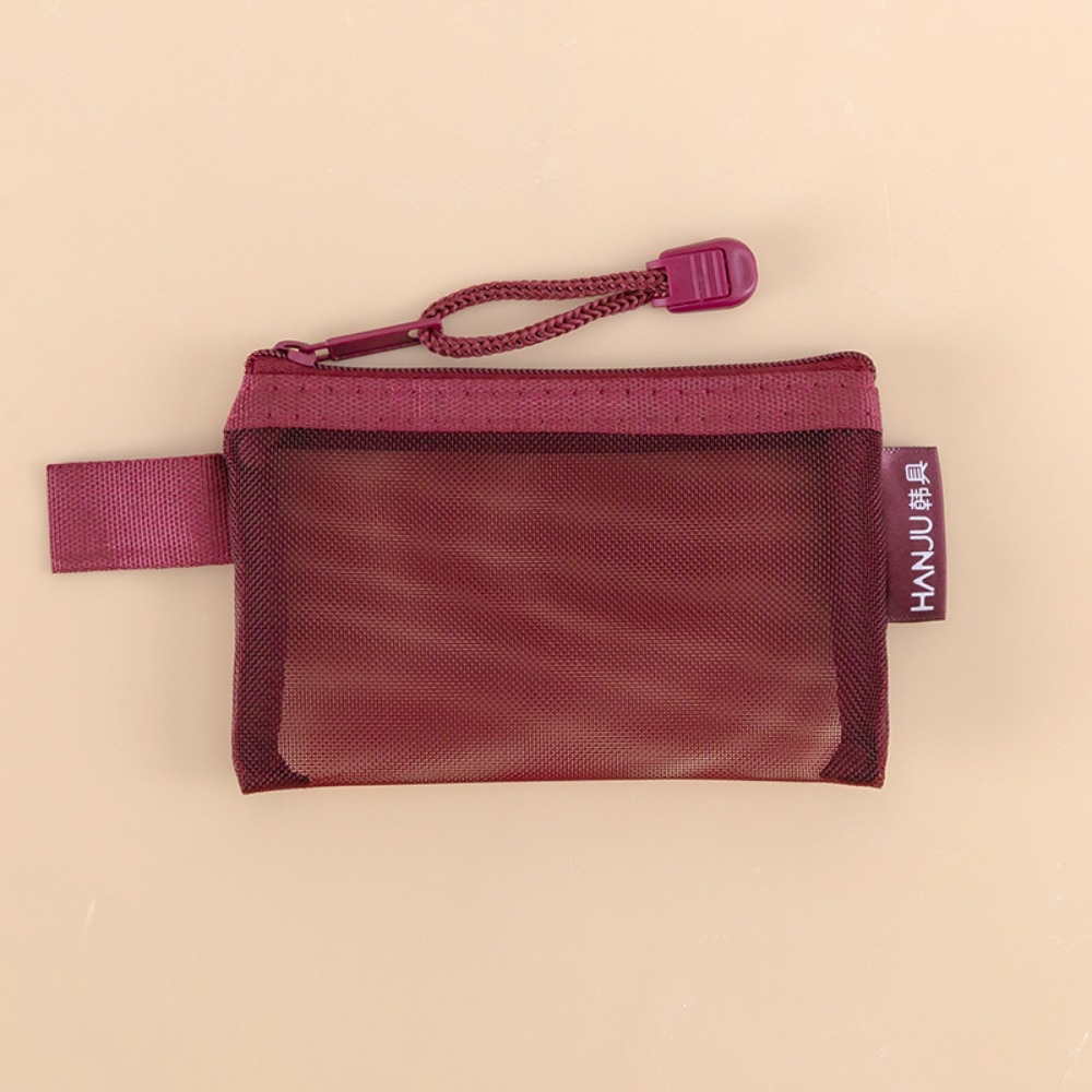 New Mesh Fabric Travel Grid Ba - Wallets ulasan dan harga