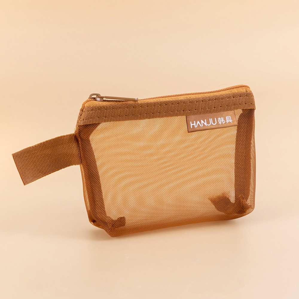 New Mesh Fabric Travel Grid Ba - Wallets ulasan dan harga