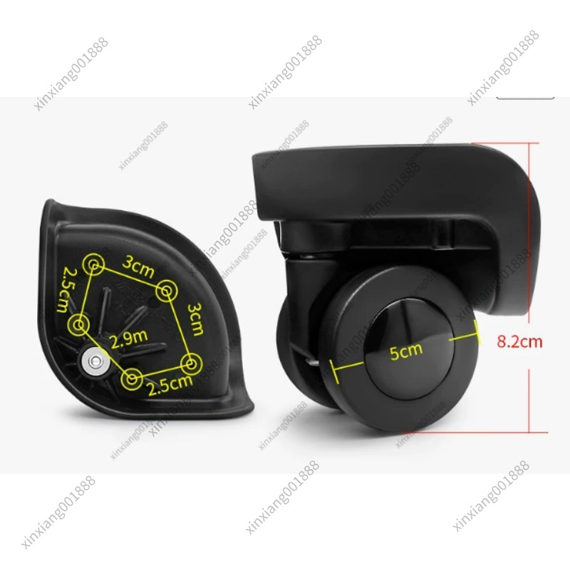 For DISSONA Luggage Replacemen - Silent Replacement Luggage Wheels ulasan dan harga