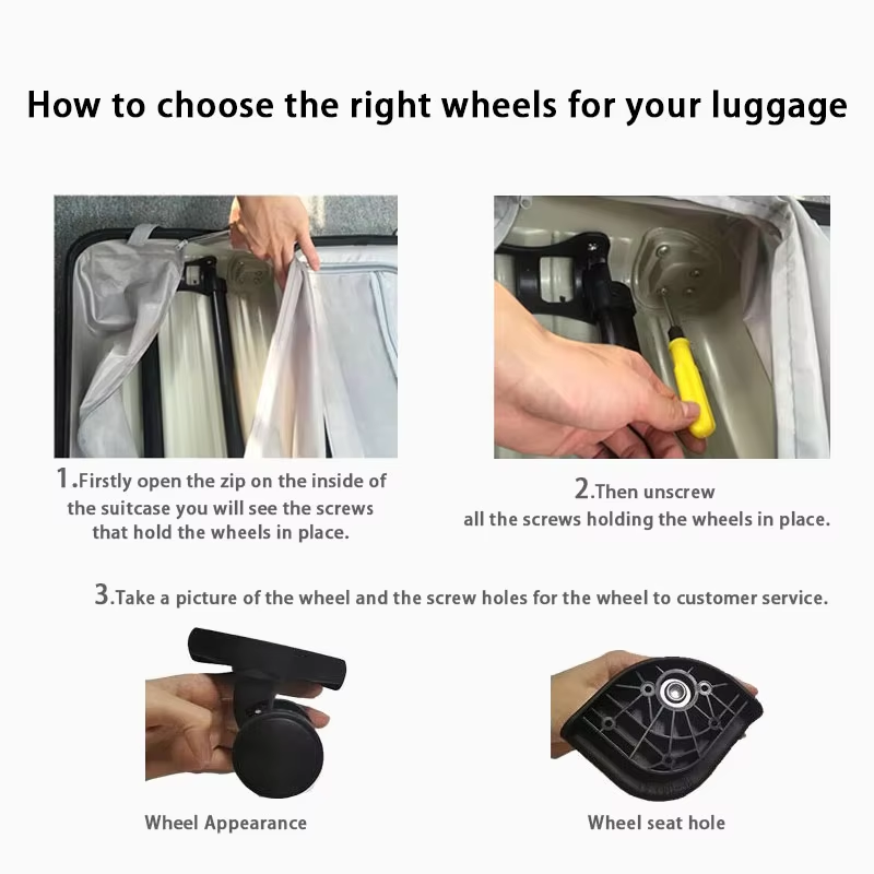 For 41Z# Luggage Spinner Wheel - Silent Replacement Luggage Wheels ulasan dan harga