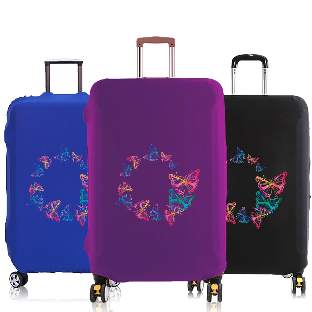 Luggage Cover Suitcase Protect - Luggage Protective Cover Transparent ulasan dan harga